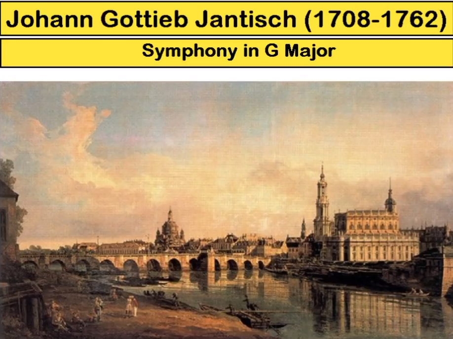 Johann Gottlieb Janitsch - Sinfonia in G major, IJJ 17: II. Andante Akkorde