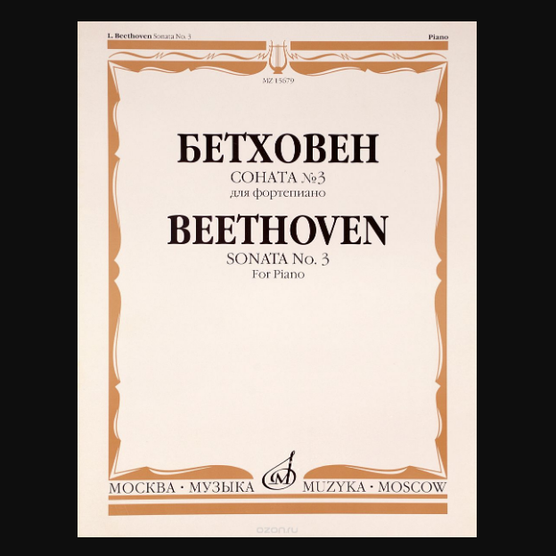 Ludwig van Beethoven - Piano Sonata No. 3 in C major, Op. 2, 1st Movement Noten für Piano