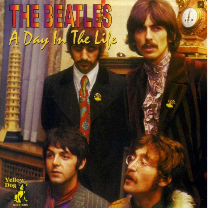 The Beatles - A Day in the Life Noten für Piano