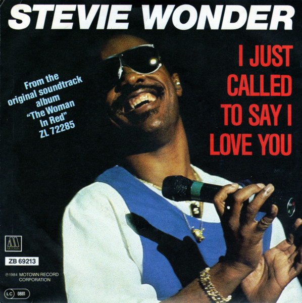 Stevie Wonder - I Just Called To Say I Love You Noten für Piano