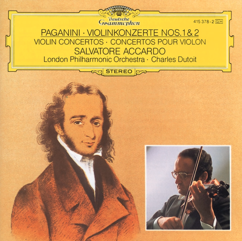 Niccolo Paganini - Violin Concerto No.2 In B Minor, Op.7, MS.48 - 3. Rondo à la clochette (La campanella) Akkorde