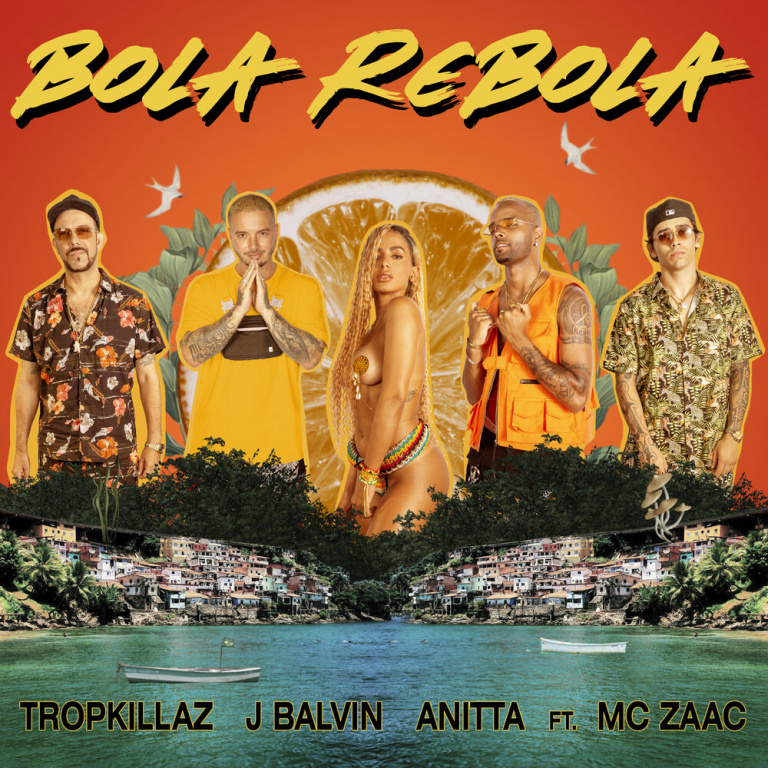 Tropkillaz, J Balvin, Anitta, MC Zaac - Bola Rebola Noten für Piano