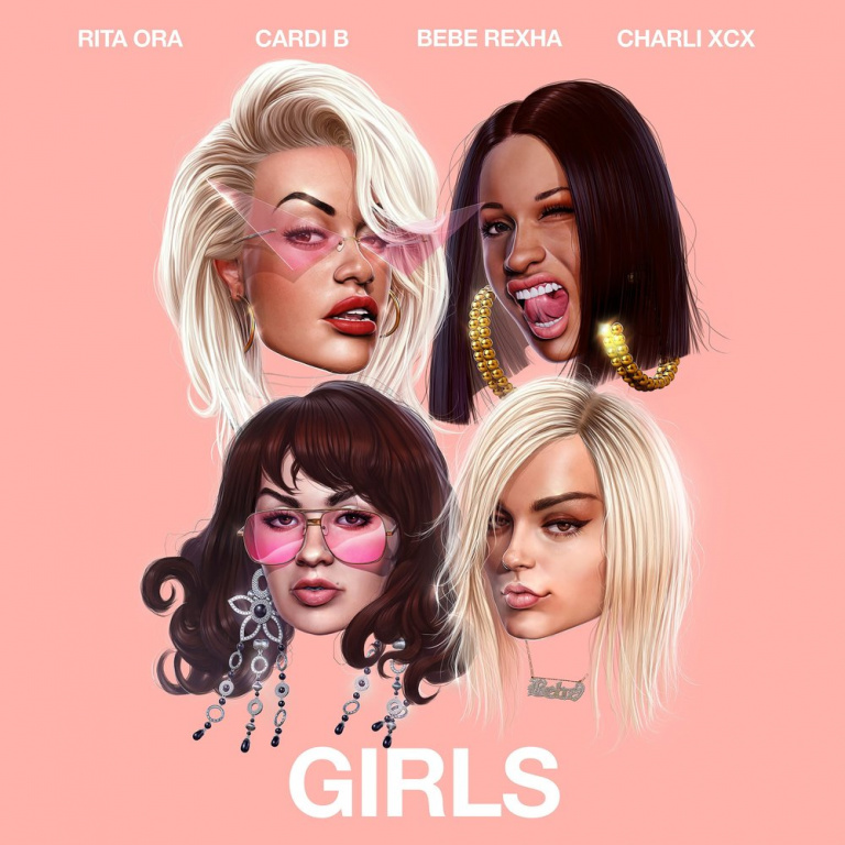 Rita Ora, Bebe Rexha, Charli XCX, Cardi B - Girls Noten für Piano