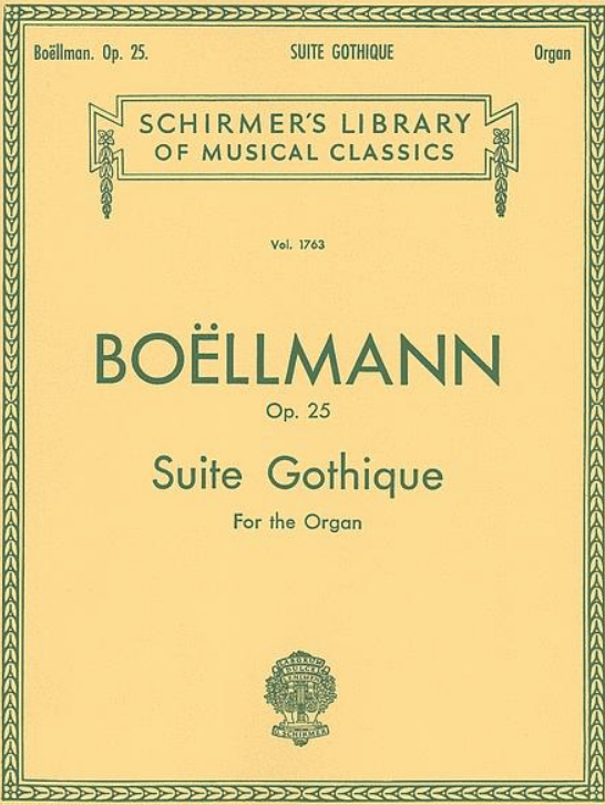 Leon Boellmann - Suite Gothique, Op.25: II. Menuet gothique Noten für Piano
