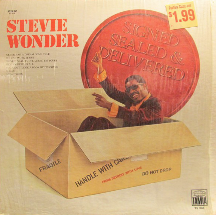 Stevie Wonder - Signed, Sealed, Delivered I'm Yours Noten für Piano