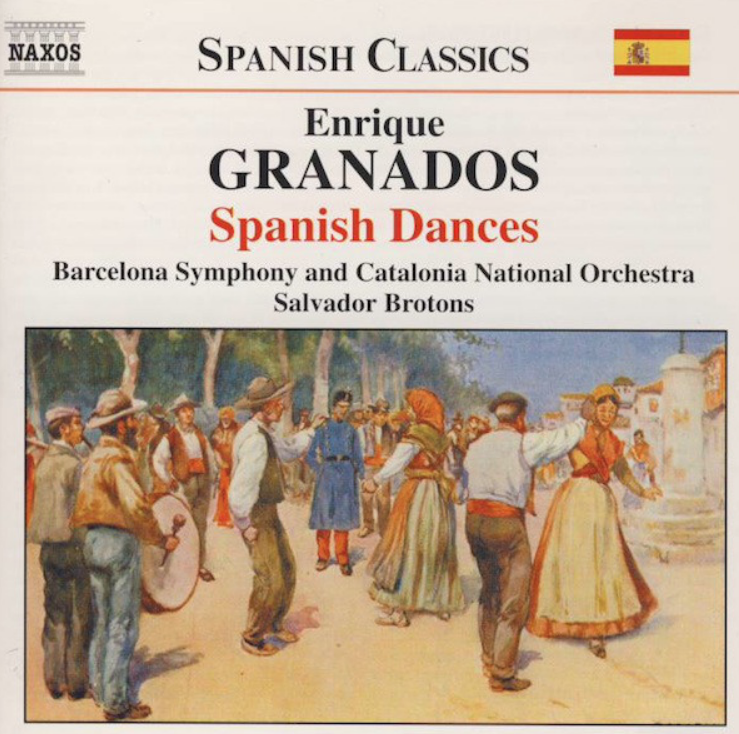 Enrique Granados - 12 Danzas españolas: No.2 Oriental Noten für Piano