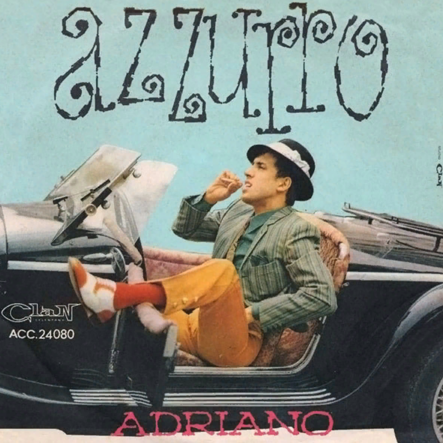 Adriano Celentano Azzurro Noten für Piano downloaden für Anfänger