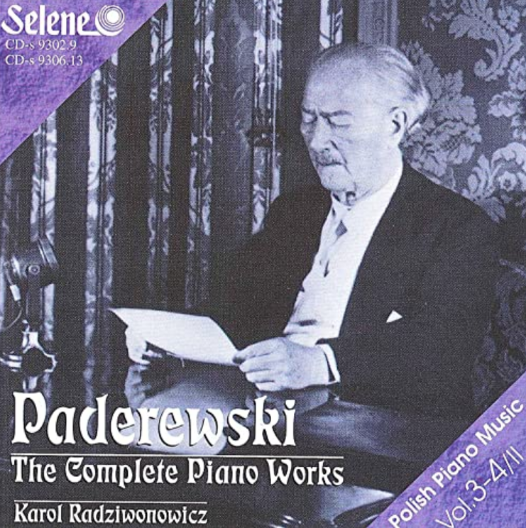 Ignacy Jan Paderewski - Album de Mai, Op.10: No.1 Au Soir Noten für Piano