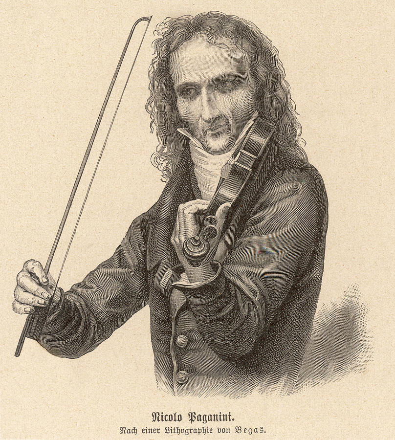 Niccolo Paganini - Sonata for Violin and Guitar in D major, MS 112-2, Adagio Noten für Piano