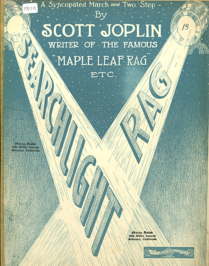 Scott Joplin - Searchlight Rag Noten für Piano