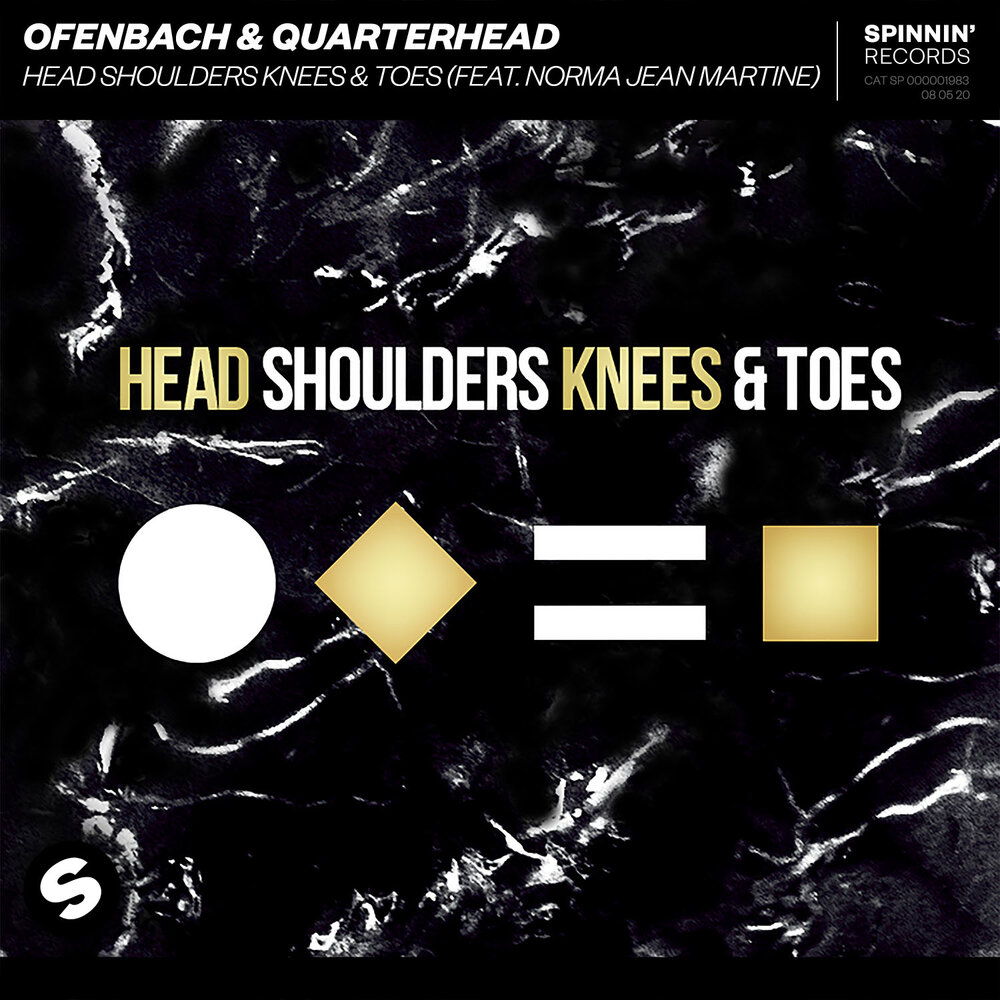 Ofenbach, Quarterhead, Norma Jean Martine - Head Shoulders Knees & Toes Noten für Piano