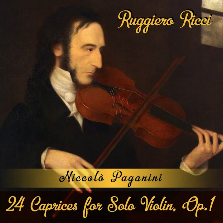 Niccolo Paganini - Caprice for violin solo in D major (Allegretto), Op. 1, No. 20  Noten für Piano