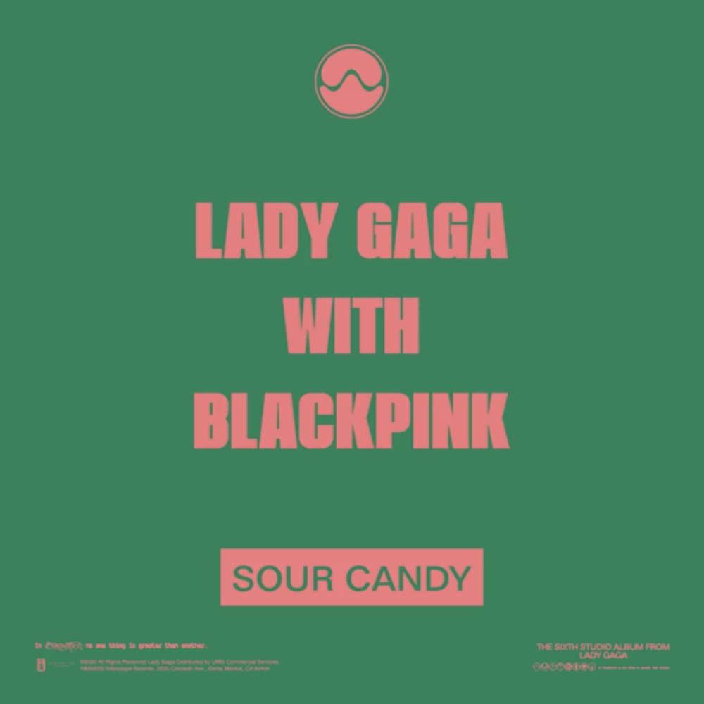 Lady Gaga, BlackPink - Sour Candy Noten für Piano