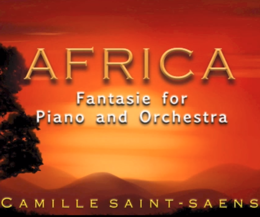Camille Saint-Saens - Africa, Op.89, Fantasie for Piano and Orchestra Noten für Piano