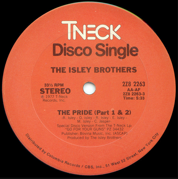 The Isley Brothers - The Pride Noten für Piano