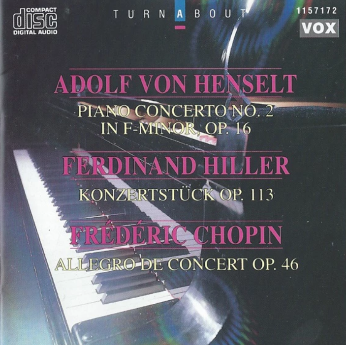 Adolf von Henselt - Piano Concerto in F minor, Op. 16: Part 2. Larghetto Noten für Piano