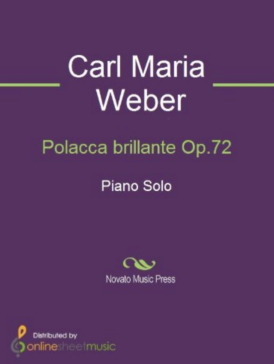 Carl Maria Von Weber - Polacca Brilliante, Op.72 Noten für Piano