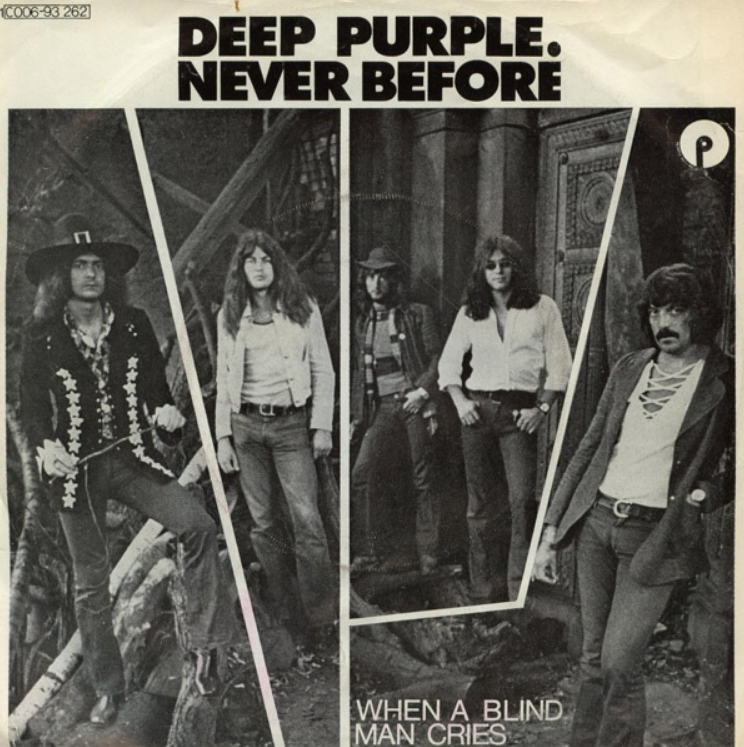 Deep Purple - When a Blind Man Cries Noten für Piano