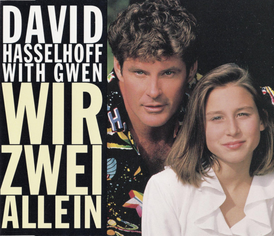 David Hasselhoff, Gwen - Wir zwei allein Noten für Piano