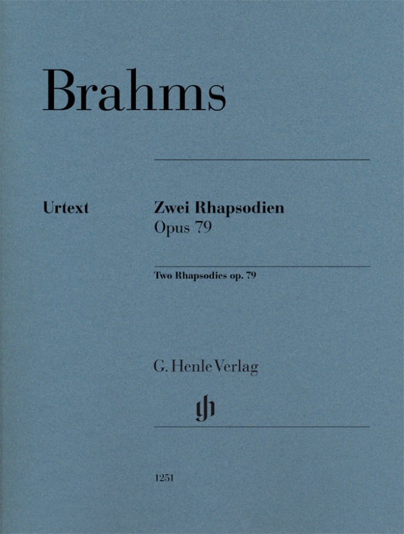 Johannes Brahms - Rhapsody in B minor – Op. 79 No. 1 Akkorde