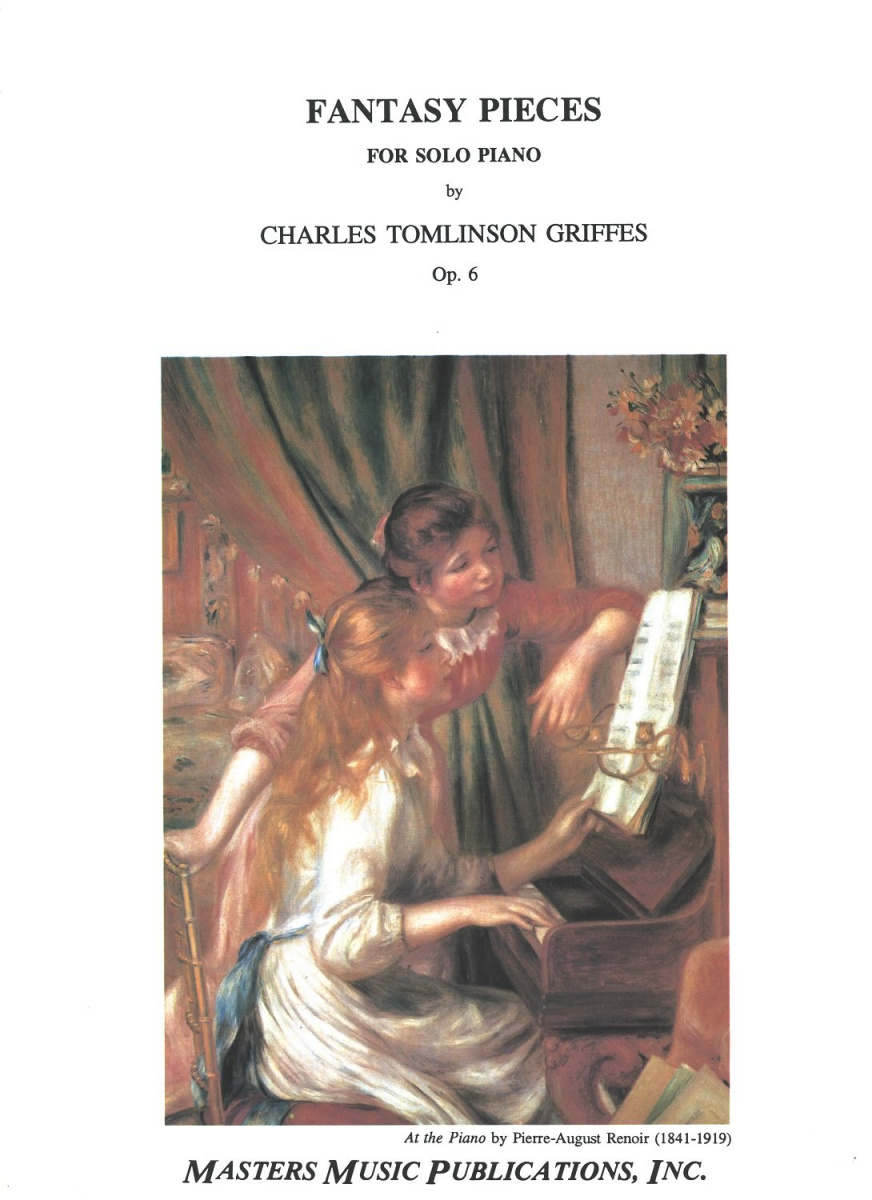 Charles Tomlinson Griffes - Fantasy Pieces, Op.6: No.1 Barcarolle Noten für Piano