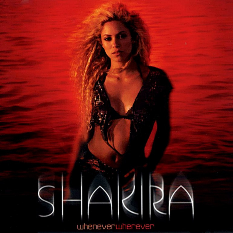 Shakira - Whenever, Wherever Noten für Piano