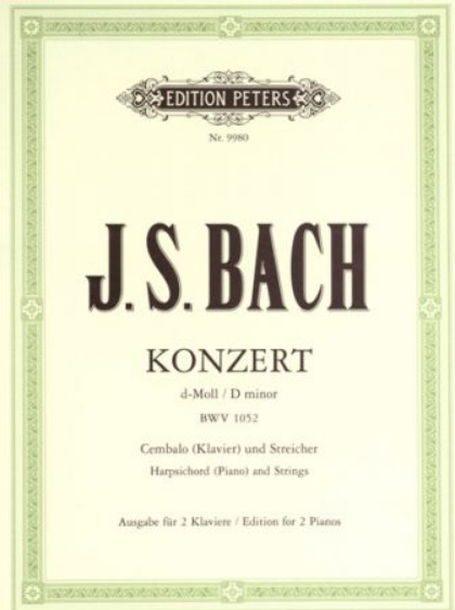 Johann Sebastian Bach - Concerto No. 1 in D minor, BWV 1052 part 1. Allegro Noten für Piano