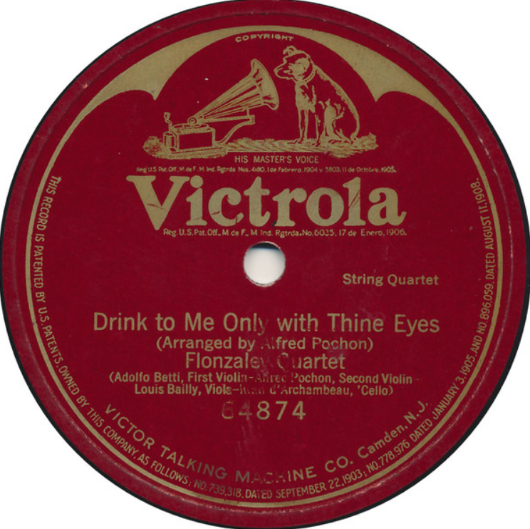 English folk music - Drink to Me Only With Thine Eyes Akkorde