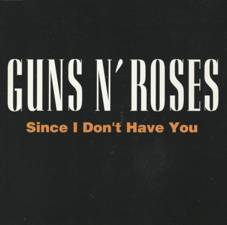 Guns N' Roses - Since I Don't Have You Noten für Piano