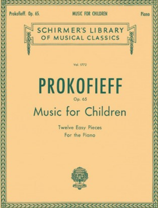 Sergei Prokofiev - Op. 65, No. 11, Evening Noten für Piano