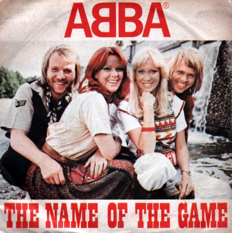 ABBA - The Name Of The Game Noten für Piano