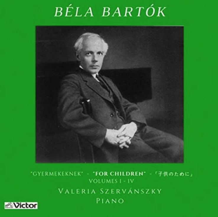 Bela Bartok - For Children, Sz.42: No. 3 Quasi adagio Noten für Piano