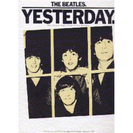The Beatles - Yesterday Noten für Piano