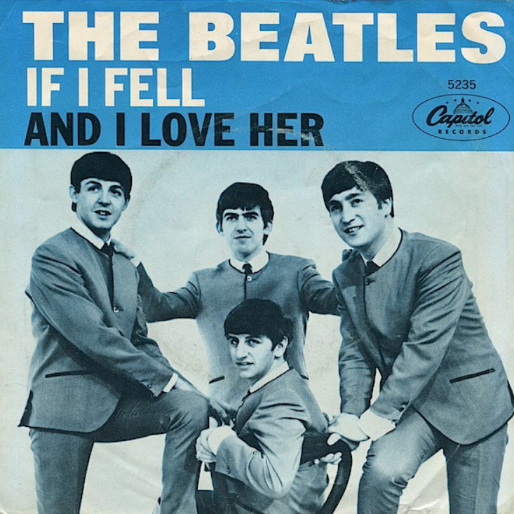 The Beatles - And I love her Noten für Piano