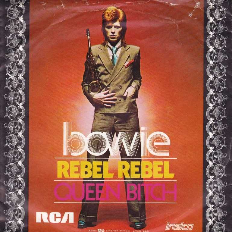 David Bowie Rebel Rebel Noten für Piano downloaden für Anfänger