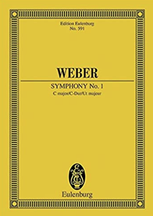 Carl Maria Von Weber - Symphony No.1 in C major, Op.19: II. Andante Noten für Piano