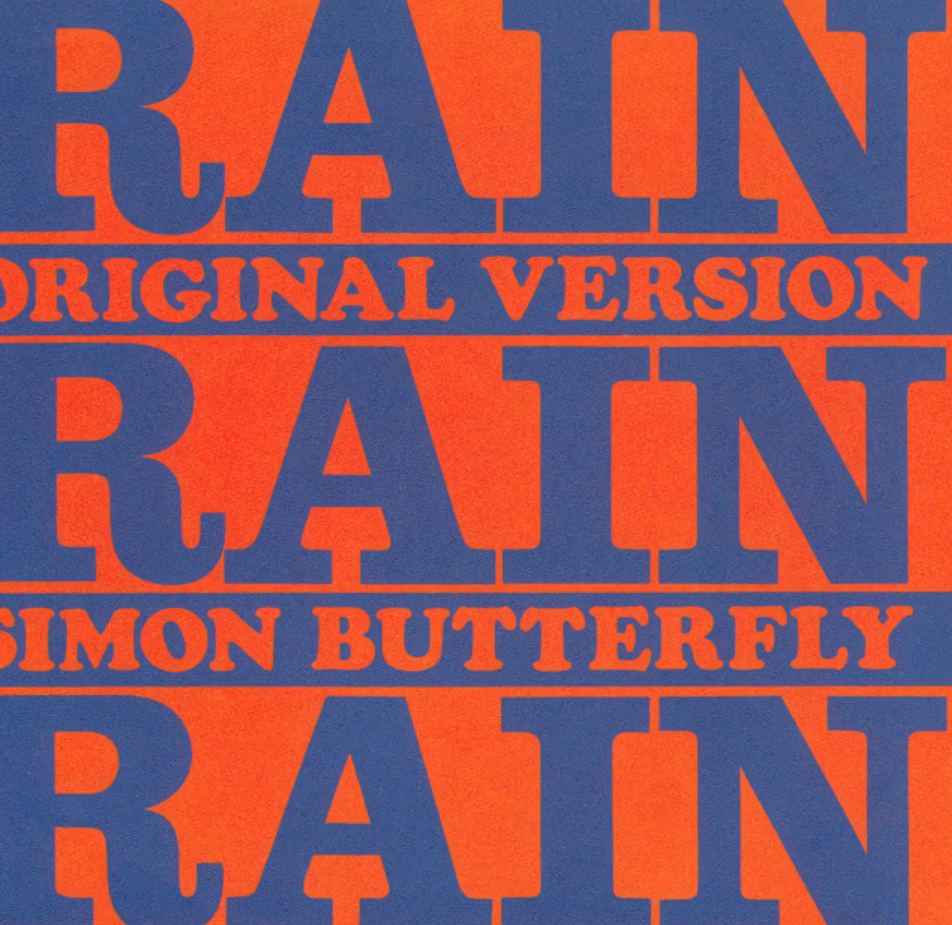 Simon Butterfly - Rain, Rain, Rain Noten für Piano