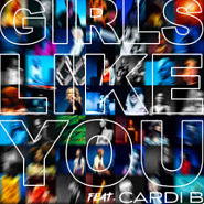 Cardi B usw. - Girls Like You Noten für Piano