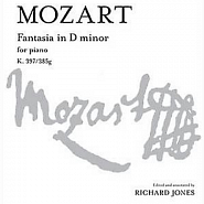 Wolfgang Amadeus Mozart - Fantasia in D Minor, K.397 Noten für Piano