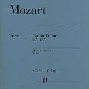 Wolfgang Amadeus Mozart - Rondo in D major, K. 485 Noten für Piano