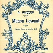 Giacomo Puccini - Manon Lescaut, Act 1: Donna non vidi mai Noten für Piano