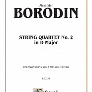 Alexander Borodin - String Quartet No. 2: I. Allegro moderato in D major Noten für Piano