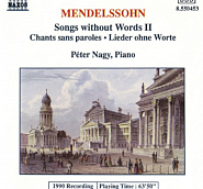Felix Mendelssohn - Lieder ohne Worte, Op.38: No.6 Duetto. Andante con moto Noten für Piano