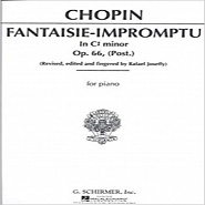 Frederic Chopin - Fantaisie Impromptu, Op. 66 Noten für Piano