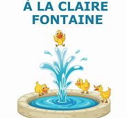 French folk songs - À la claire fontaine Noten für Piano