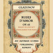 Alexander Glazunov - Les Ruses d'amour, Op. 61: No.3 Sarabanda Noten für Piano