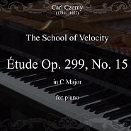 Carl Czerny - Study Op. 299 No. 15 in C Major Noten für Piano