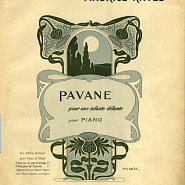 Maurice Ravel - Pavane pour une infante defunte Noten für Piano