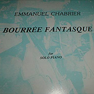 Emmanuel Chabrier - Bourrée fantasque, D 74 Noten für Piano