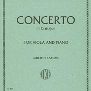 Georg Philipp Telemann - Viola Concerto in G Major, TWV 51:G9: IV. Presto Noten für Piano